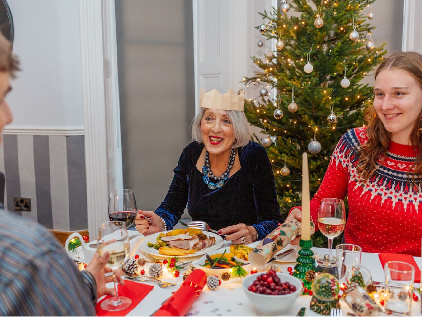 Christmas Eve Dinner at The Carlton Hotel in Ilfracombe