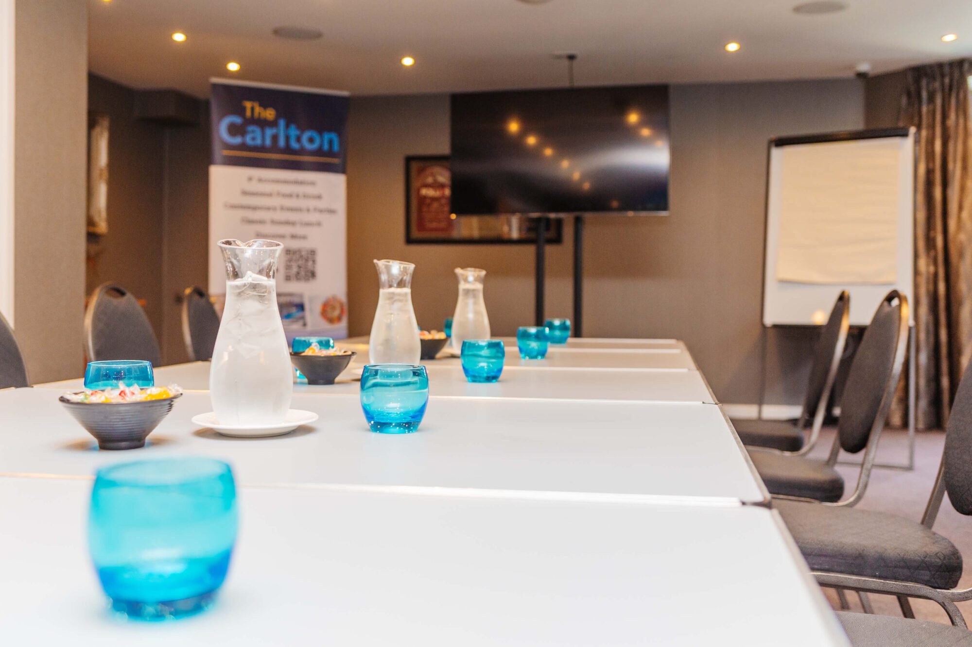 A hotel meeting room perfect for a workation in North Devon