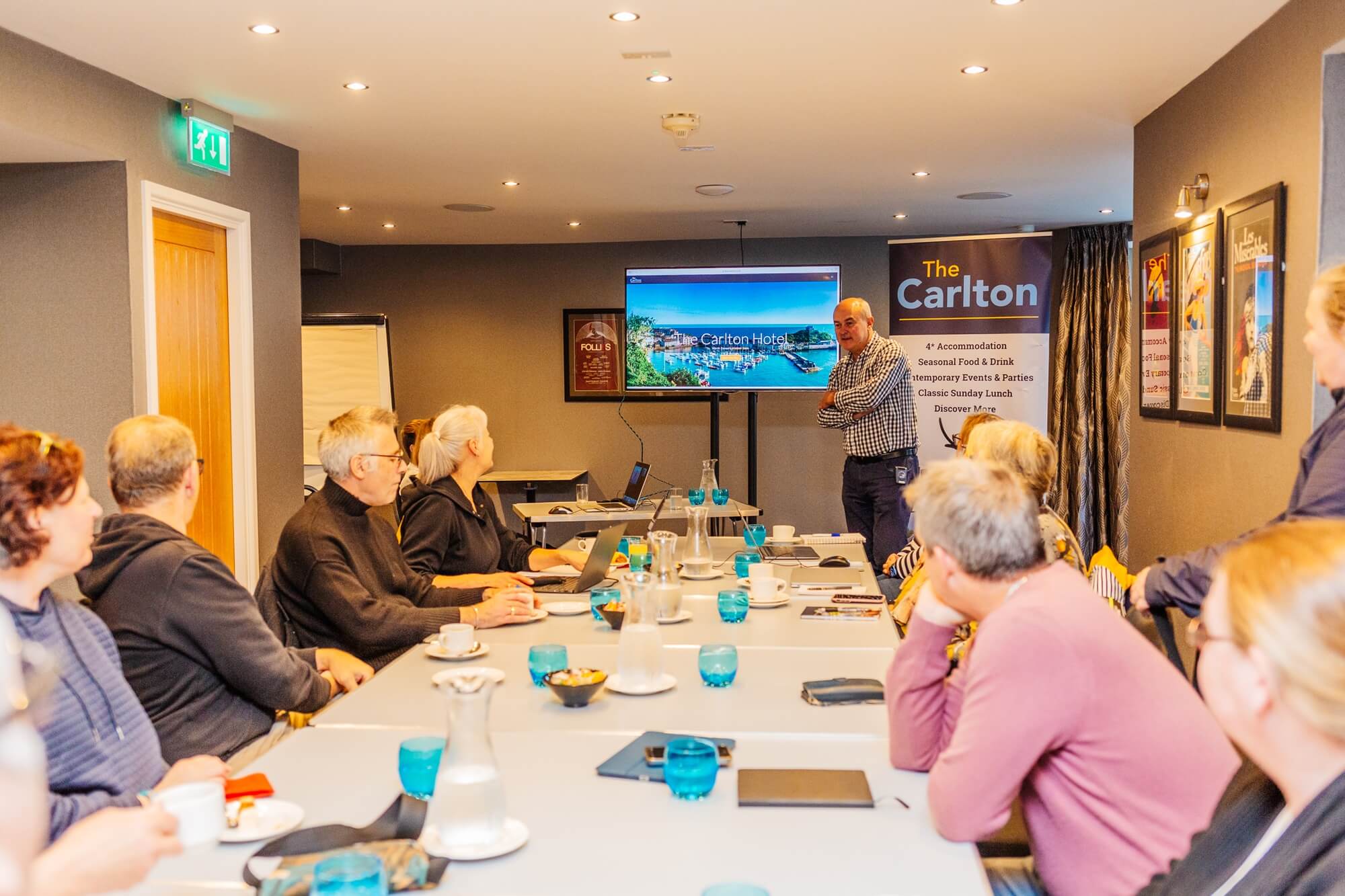 Corporate event venue in North Devon at The Carlton Hotel