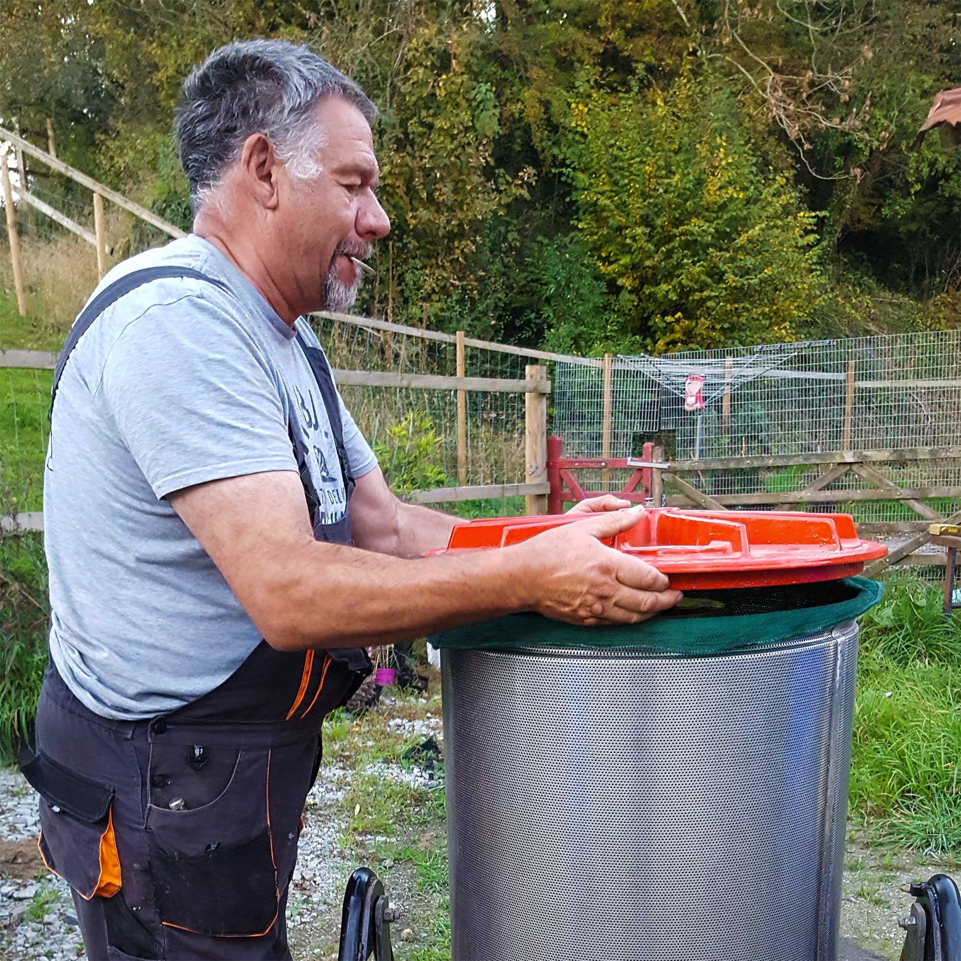 Tony, Owner of Venn Vineyard in North Devon