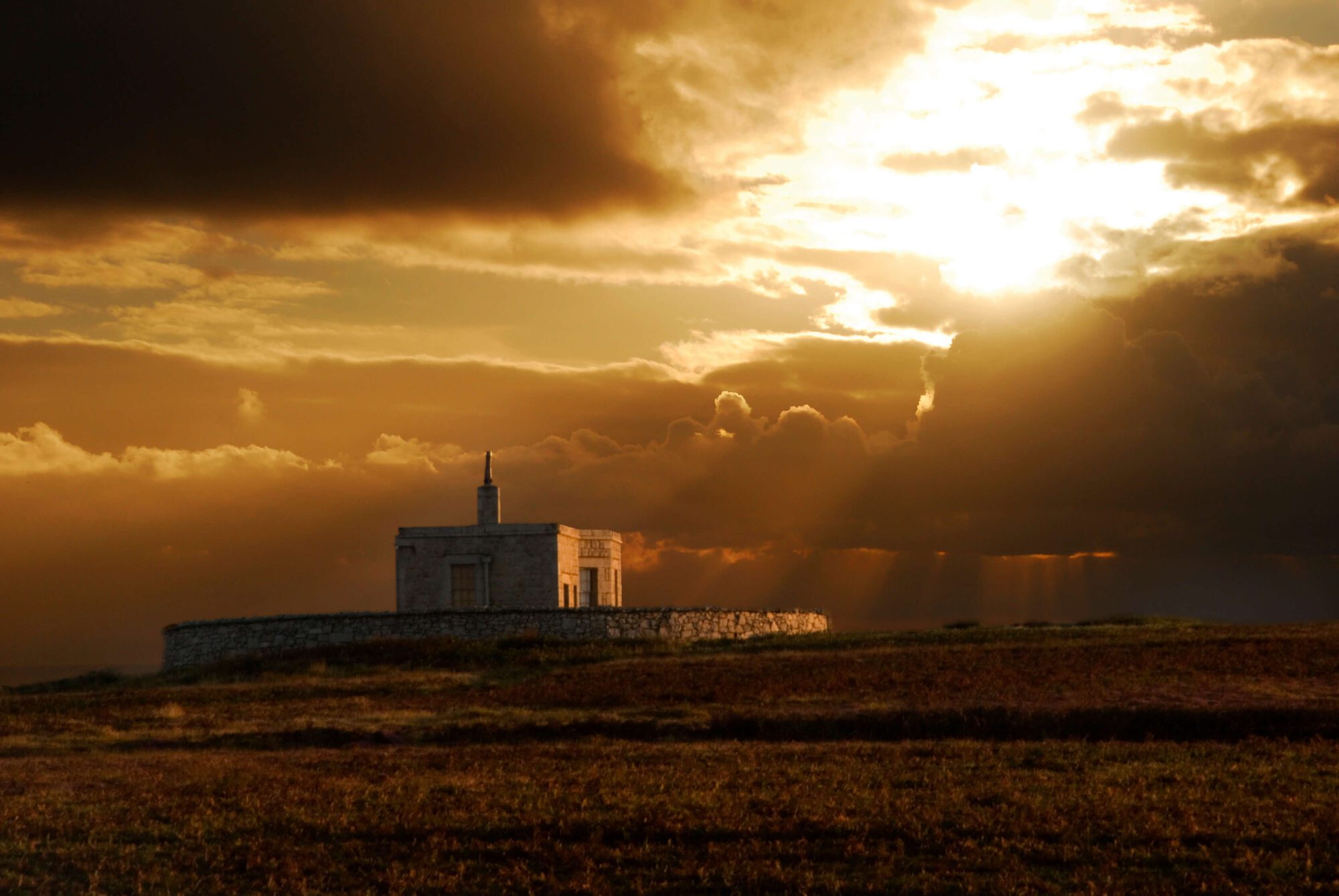 Lundy Island at Sunrise