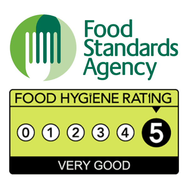 Food Hygiene Rating 5 STAR