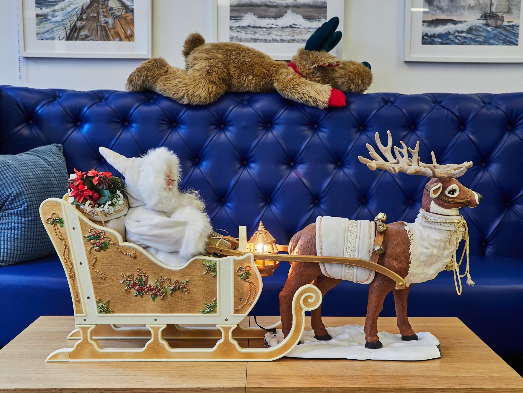 Christmas at the Carlton celebration in the Brasserie.