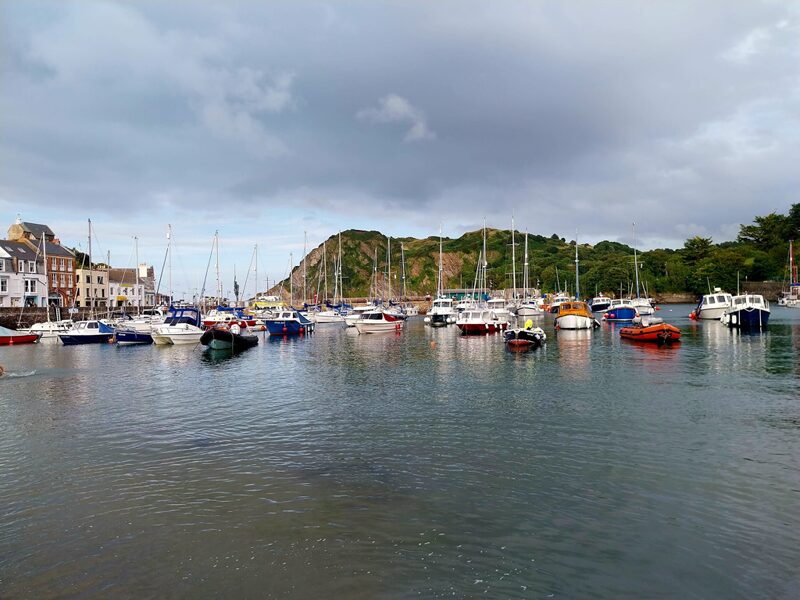 Ilfracombe Harbour boats hillsborough
