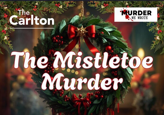 Mistletoe Murder A Christmas roast dinner at a Christmas work party in North Devon at The Carlton Hotel in Ilfracombe