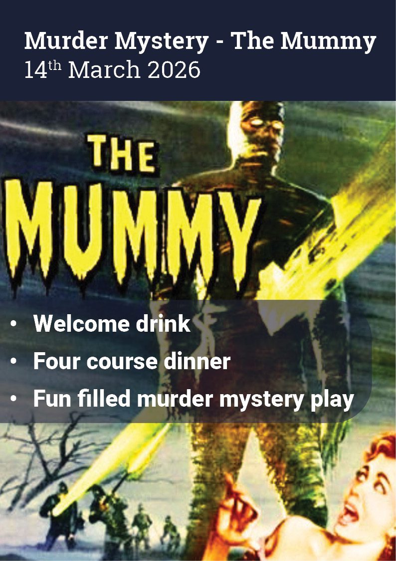 Carlton Murder Mystery March 2026 The Mummy