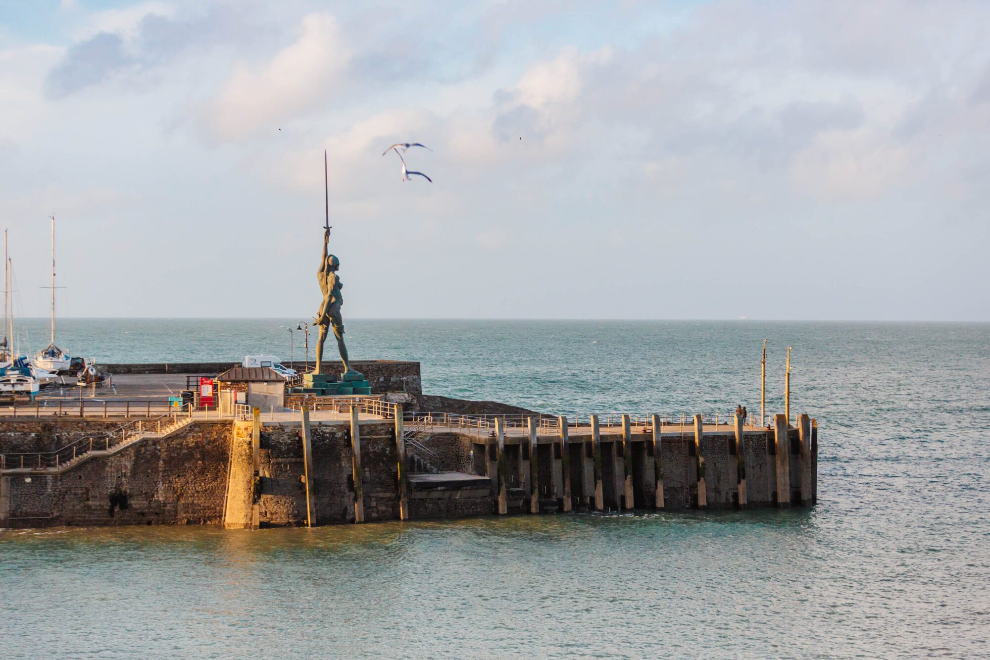Cold water swimming in North Devon near Ilfracombe