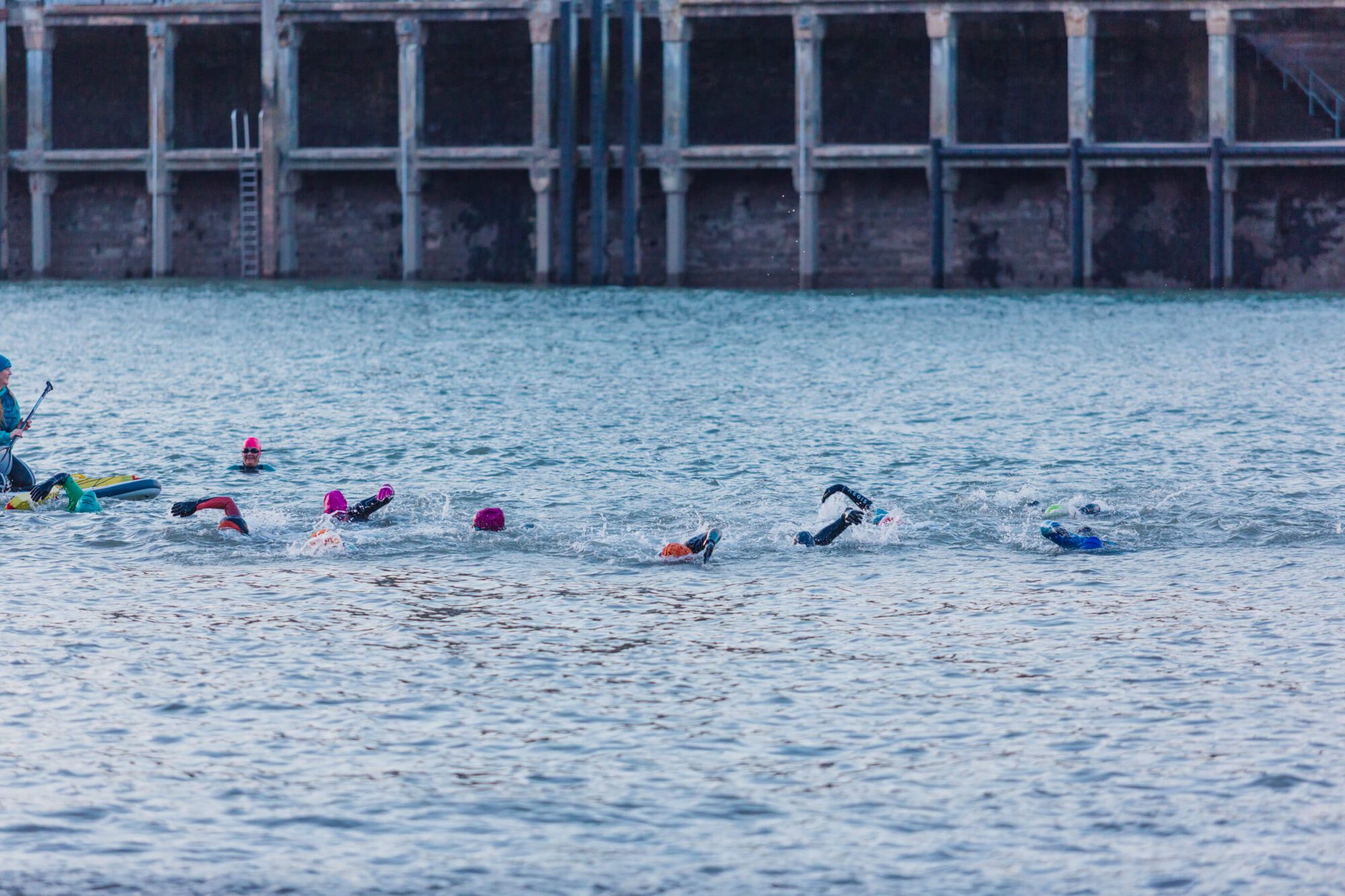 Cold Water Swimming near Ilfracombe in North Devon